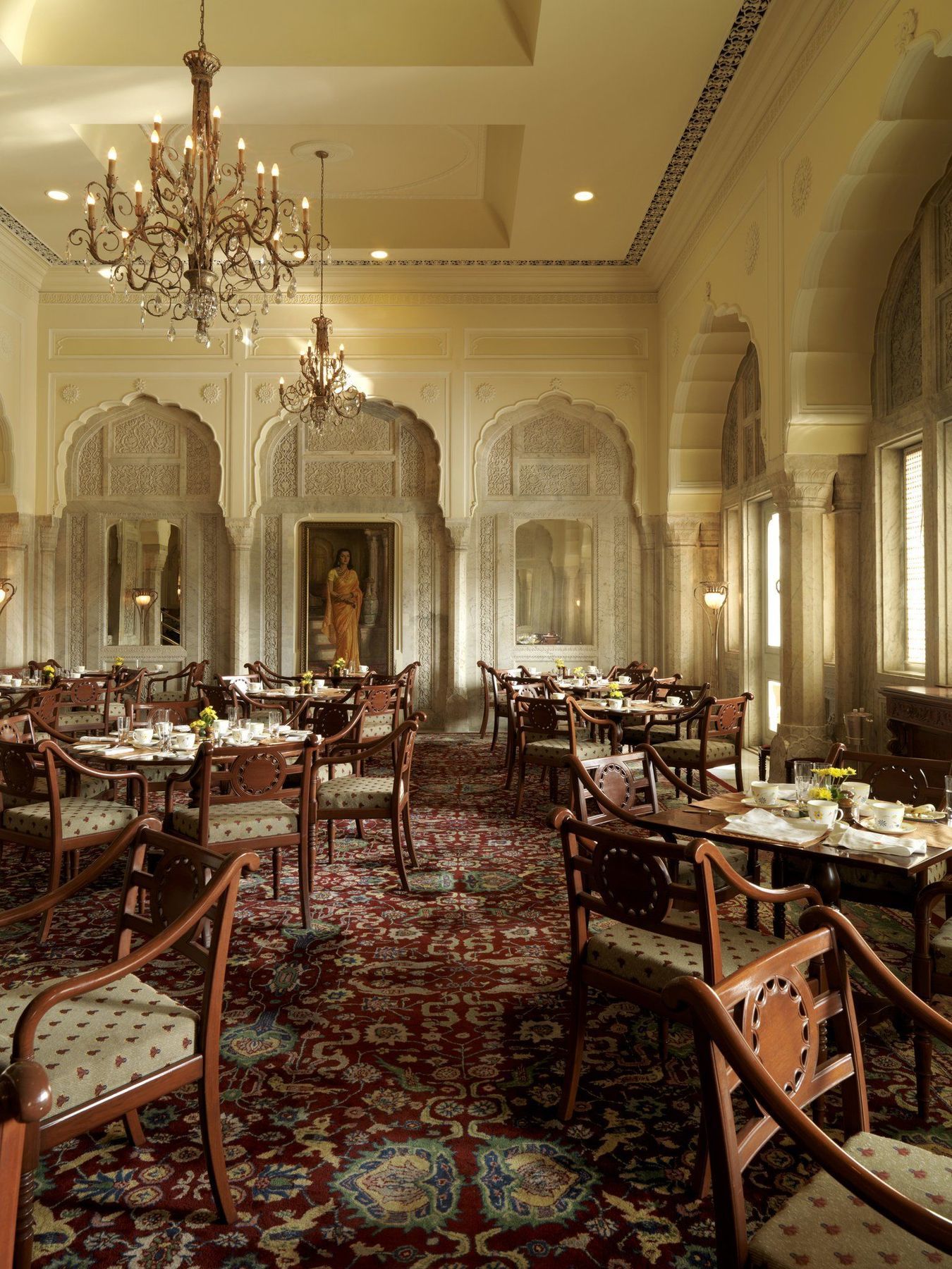 Rambagh Palace Dzsaipur Étterem fotó